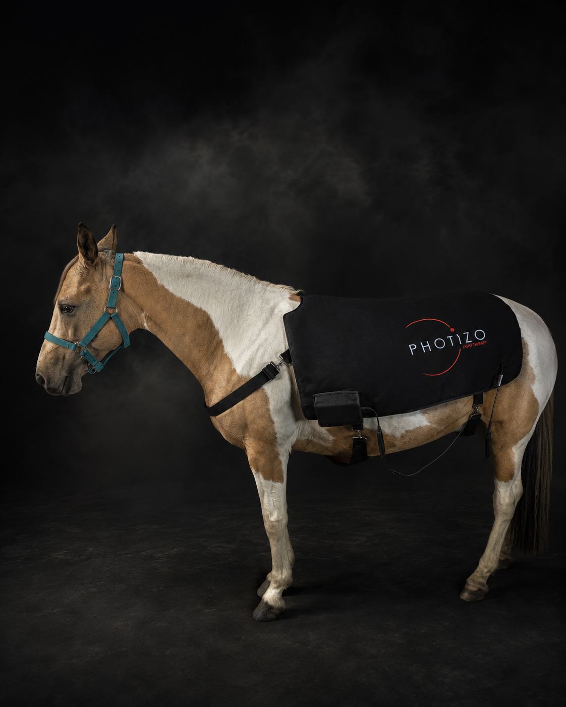 Photizo Red Light Blanket, studio side profile